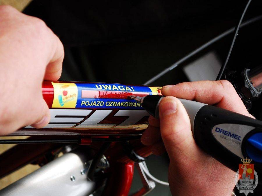 Zabezpiecz swój rower przed kradzieżą, oznakuj go!