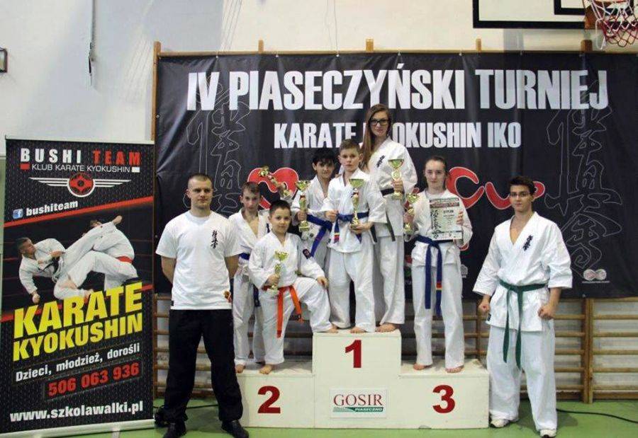 Medale karateków na IKO Mazovia Cup