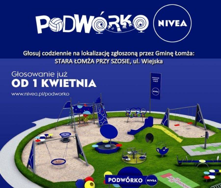 Zagłosuj na Rodzinne Miejsce Zabaw w Gminie Łomża!