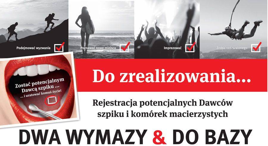 Studenci PWSIiP zapraszają do rejestracji w bazie dawców szpiku kostnego