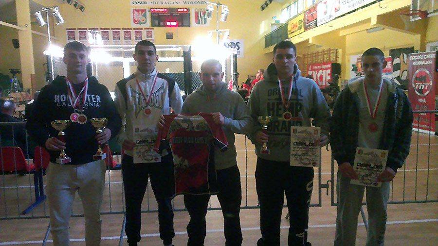 Medale fighterów w Grand Prix Polski