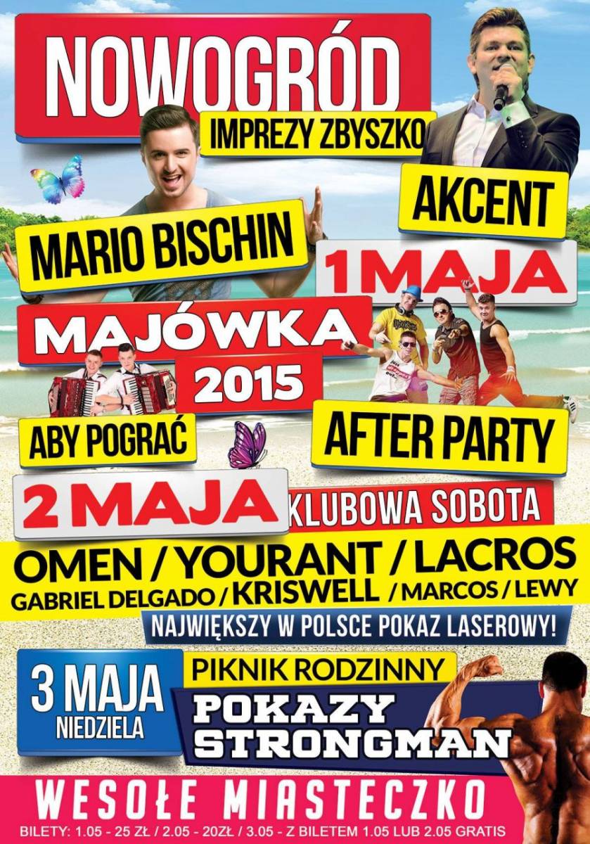 Wielką Majówkę 2015 w Nowogrodzie czas zacząć! Zapraszamy [VIDEO]