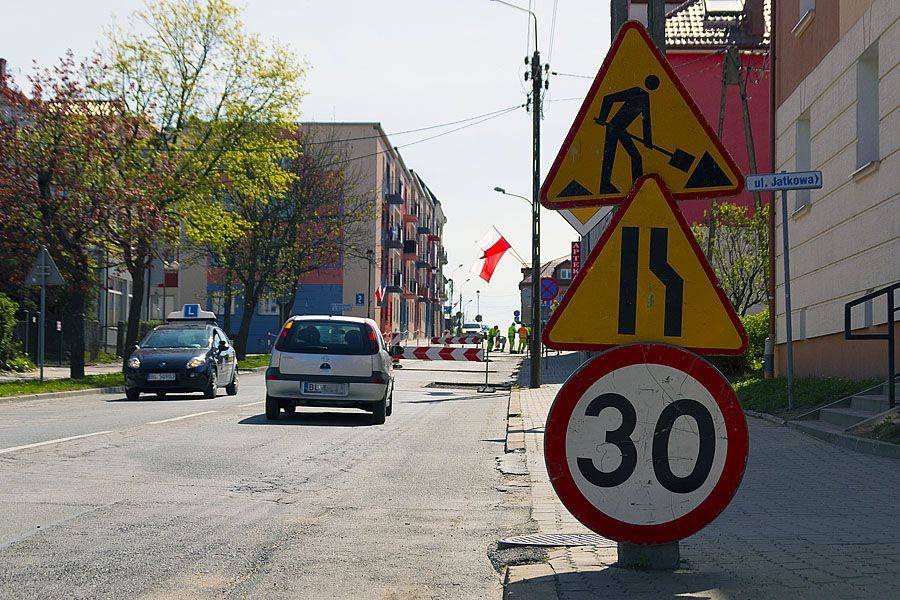 Utrudnienia na Rządowej [FOTO]