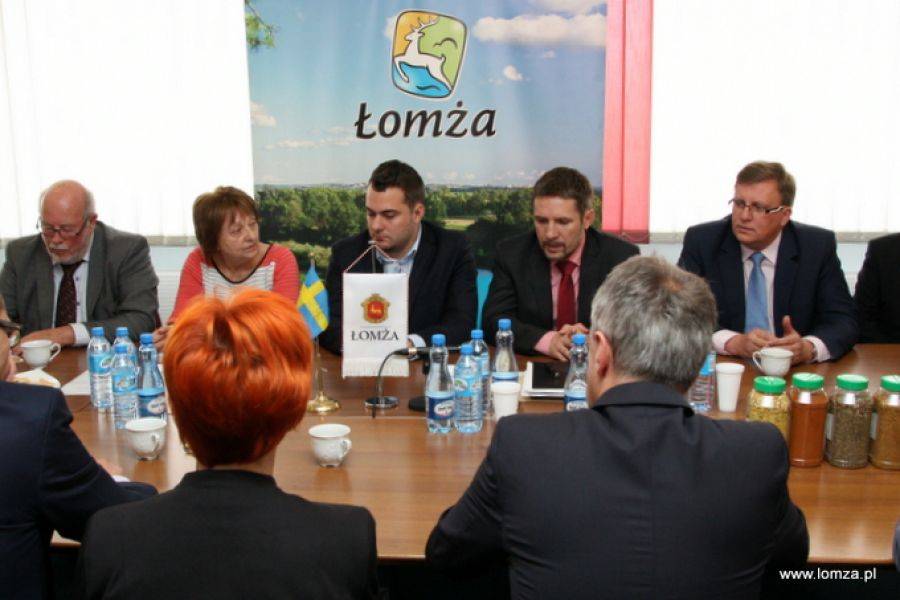 Szansa na ekologiczną współpracę producentów i przedsiębiorców z Łomży i Szwecji