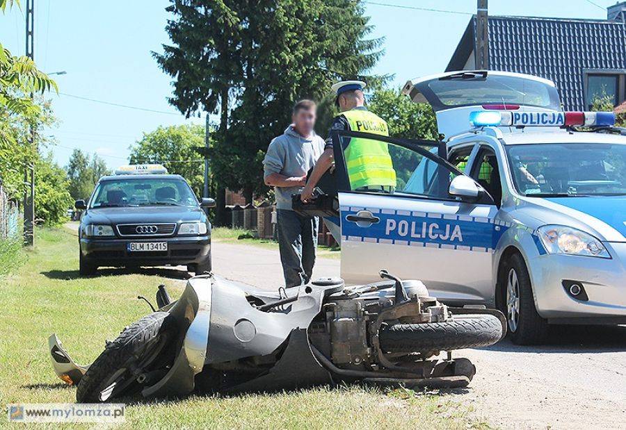 Jechali na procesję? Pijani na skuterze [FOTO]