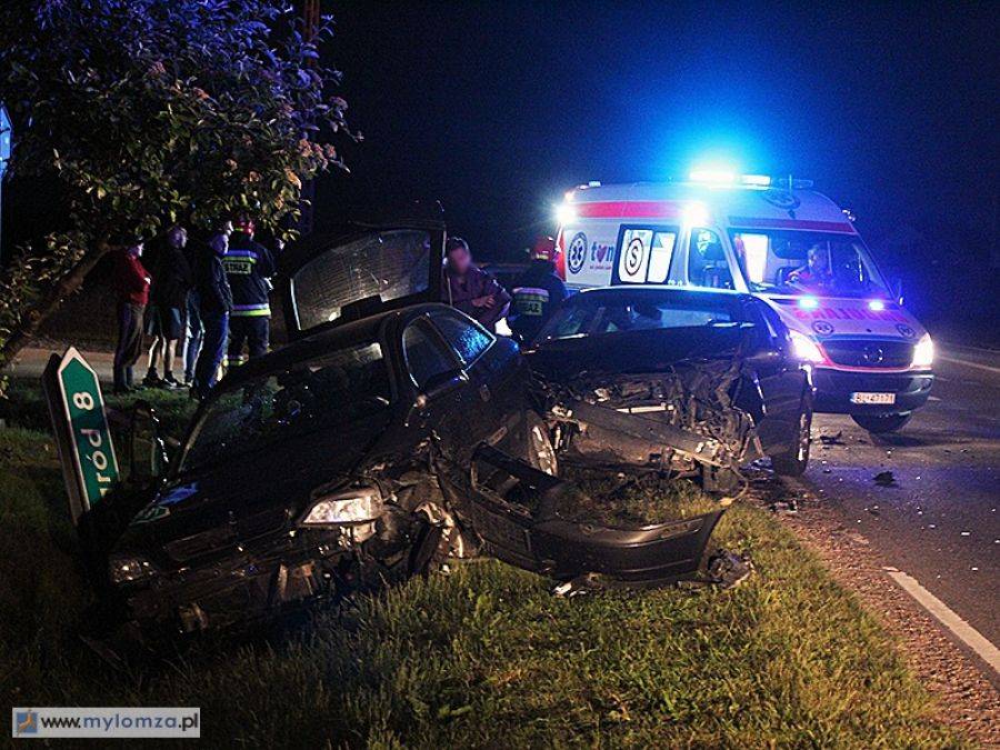 Wypadek w Chojnach Młodych [FOTO]