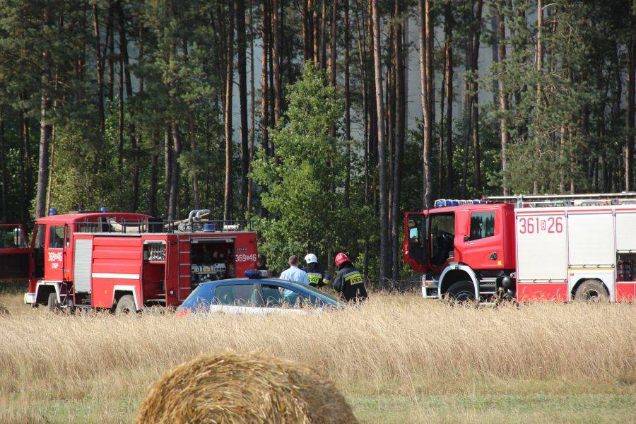 Pożary lasów w powiecie łomżyńskim