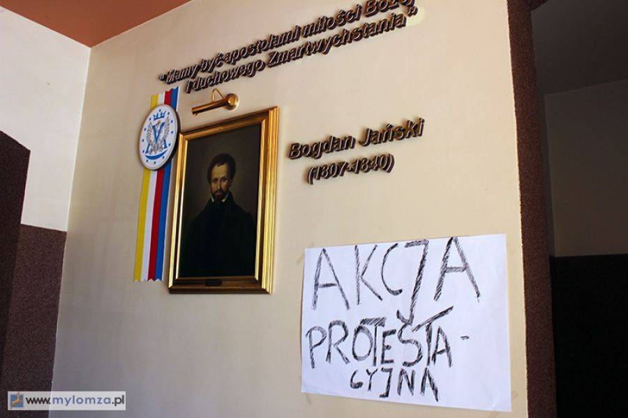 Protest w Gimnazjum Jańskiego zawieszony