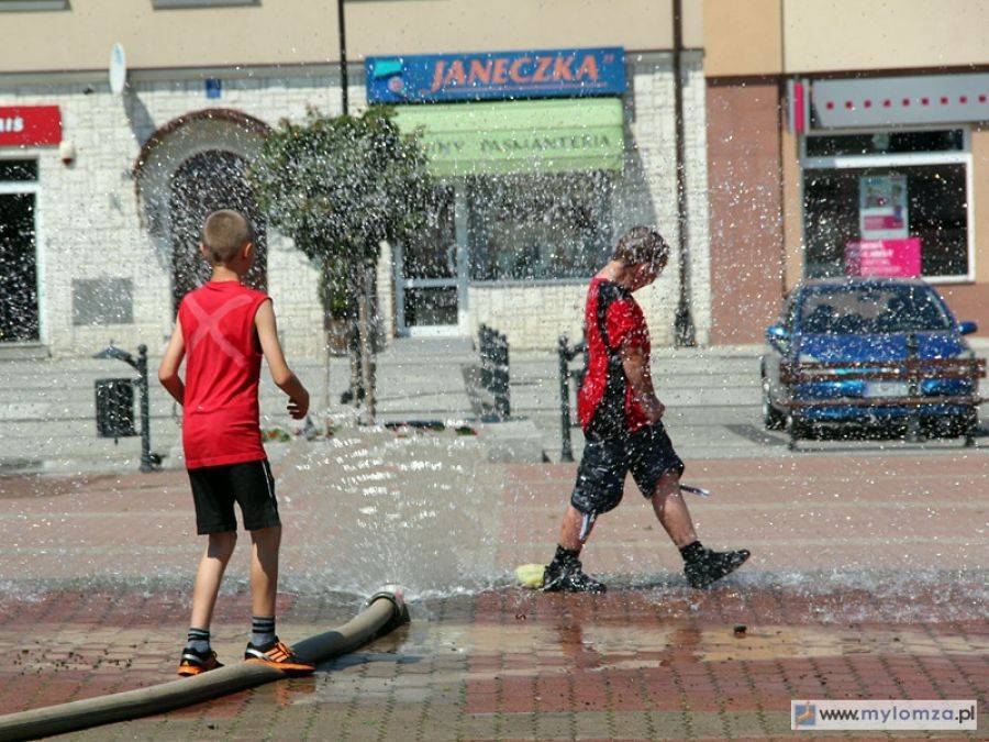 Na upały będą kurtyny wodne