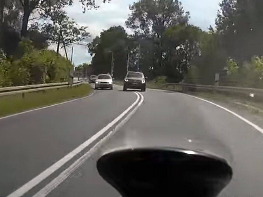 Śniadowo: Szaleniec na drodze [VIDEO]