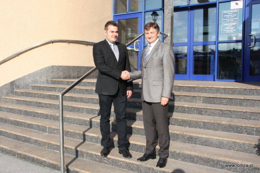 Wicemarszałek Sejmu odwiedził Łomżę