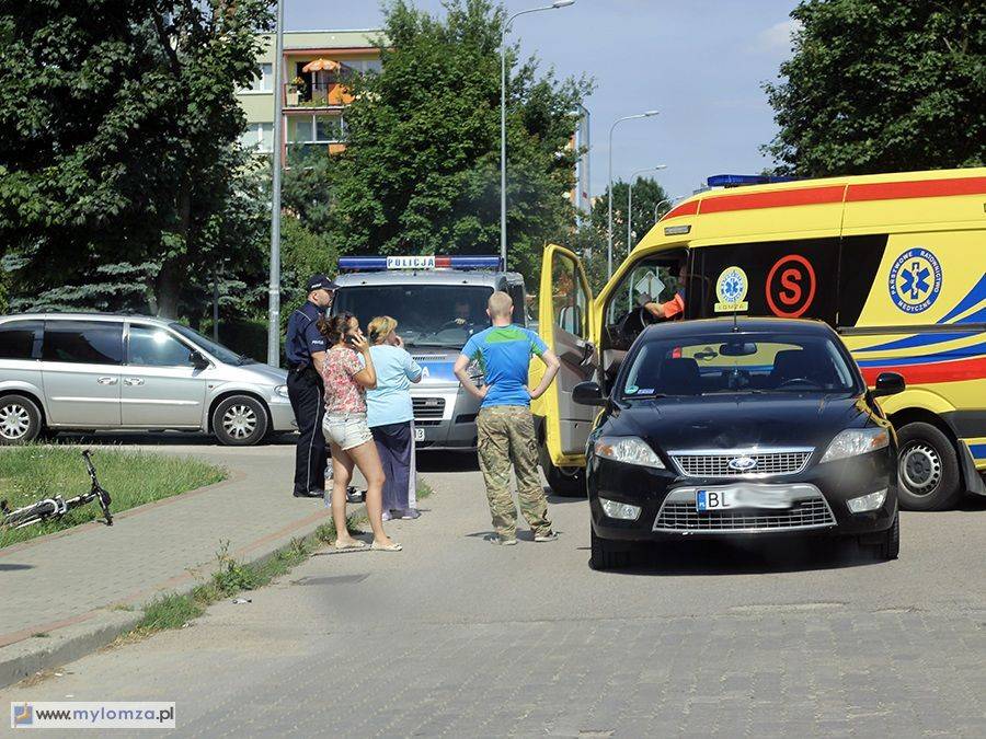 11-letni rowerzysta potrącony na Śniadeckiego