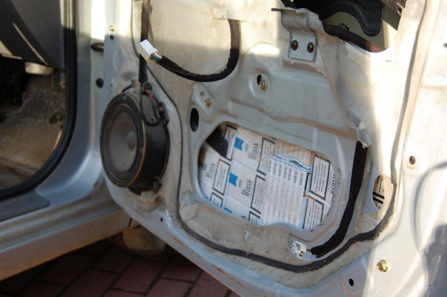 Kontrabanda pod tapicerką hyundai