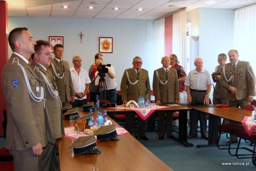 Wojskowi z odwiedzinami w ratuszu [FOTO]