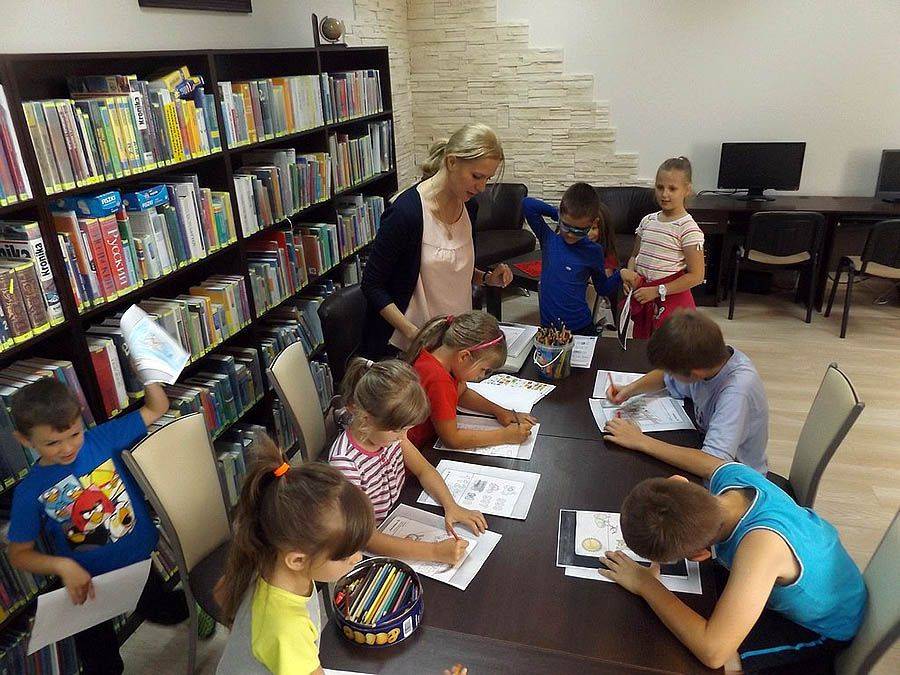 Wakacje w bibliotece w Podgórzu [FOTO]
