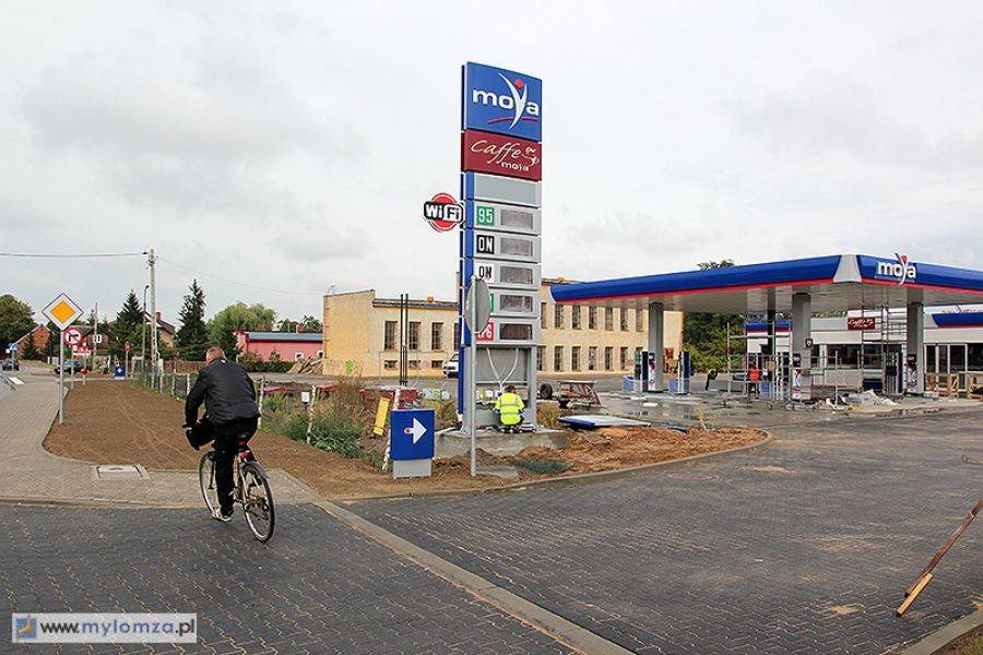 Stacja paliw MOYA w Łomży prawie gotowa [FOTO]