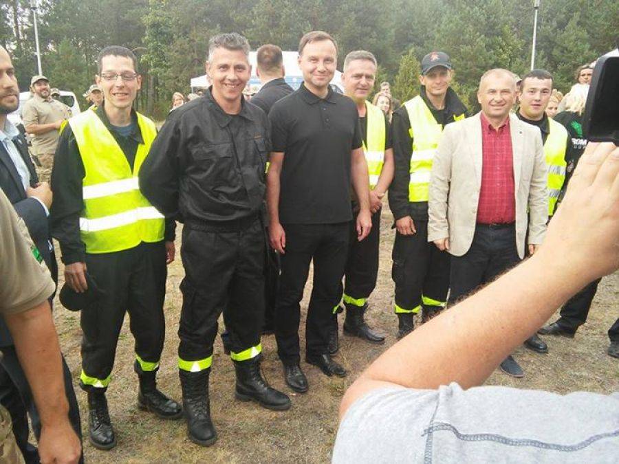 Prezydent Duda w Czerwonym Borze [FOTO]