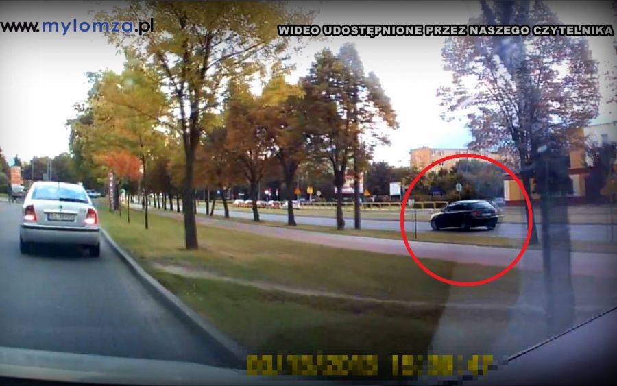 Mistrz kierownicy jedzie pod prąd! [VIDEO]