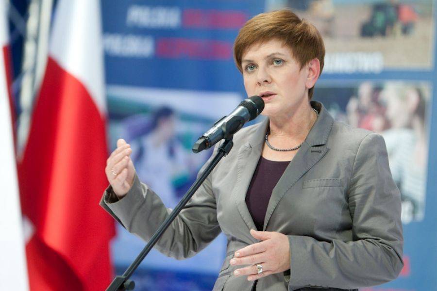 [NA ŻYWO] Wizyta Beaty Szydło w Łomży