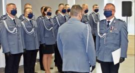 Obchody Święta Policji w Łomży. Ponad 100 awansów i nowy kapelan [FOTO]