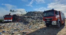 Pożar składowiska odpadów w Czartorii [FOTO]
