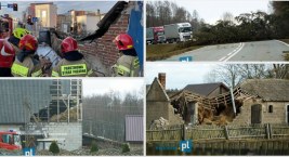 [AKTUALIZACJA] Porywisty wiatr nad regionem. Skutki wichur [FOTO]