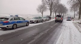 Ślisko na drogach! Mnożą się kolizje