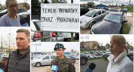 Parkują wszędzie! Narasta problem między jednostką wojskową a przedsiębiorcami [VIDEO i FOTO]