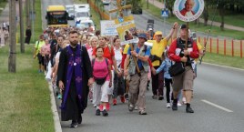 Wyruszyła 39. Łomżyńska Piesza Pielgrzymka na Jasną Górę [VIDEO I FOTO]