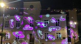 Projekcje świetlne na Starym Rynku 