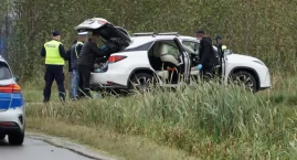 Obwodnica Konarzyc: Pościg i zatrzymanie kradzionego lexusa [FOTO]
