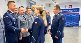 Kobieta na stanowisku I Zastępcy Komendanta Miejskiego Policji w Łomży [FOTO]