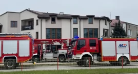 Wybuch w domu przy ul. Sikorskiego w Łomży [FOTO]