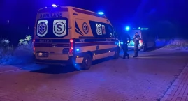 Gmina Zbójna: Rzucił się z nożem na ratowników medycznych