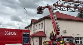 Pożar w MPK. Pracownicy ewakuowani, na miejscu pracują strażacy [FOTO]
