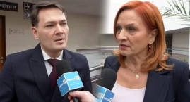 Rozwód po łomżyńsku. Piotr Modzelewski rzuca legitymacją PiS, Krynicka mówi o zdradzie i milionach [VIDEO]