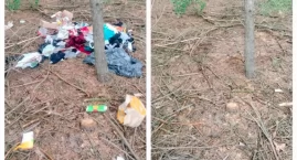 Naśmiecił w lesie, policjanci kazali posprzątać. 26-&hellip;