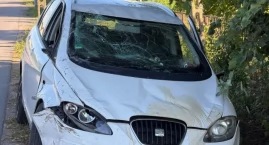Groźne zderzenie w Nowogrodzie. Seat wylądował na da&hellip;