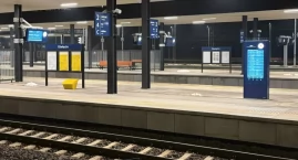 Pociągi wróciły, ale na stacji wciąż głucha cisza. Ł&hellip;