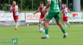 ŁKS Łomża. 15 testowanych i wysoka porażka