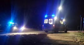 Nocny transport podejrzanych i zakażonych koronawirusem do szpitala w Łomży