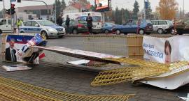 Kolejne banery wyborcze zniszczone [FOTO]