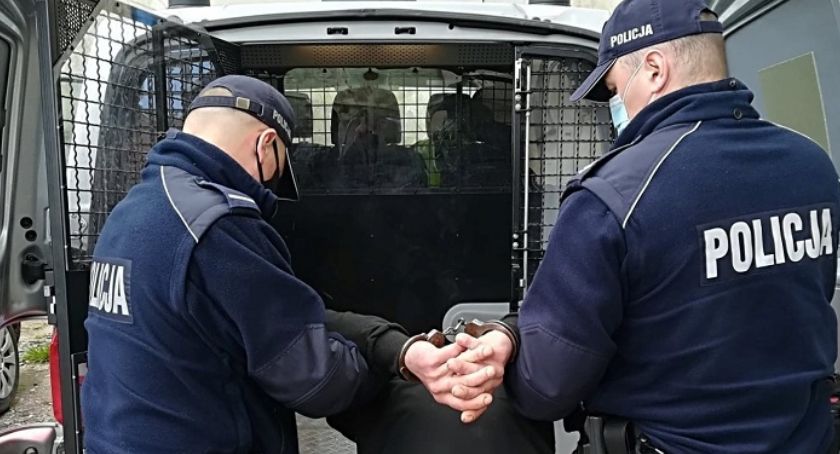 Ukrywał się przed policją, został zatrzymany