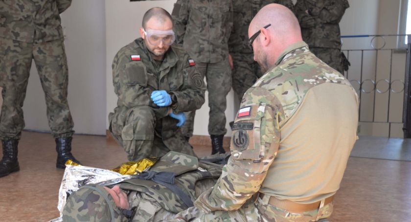 Komandosi szkolili mazowieckich terytorialsów
