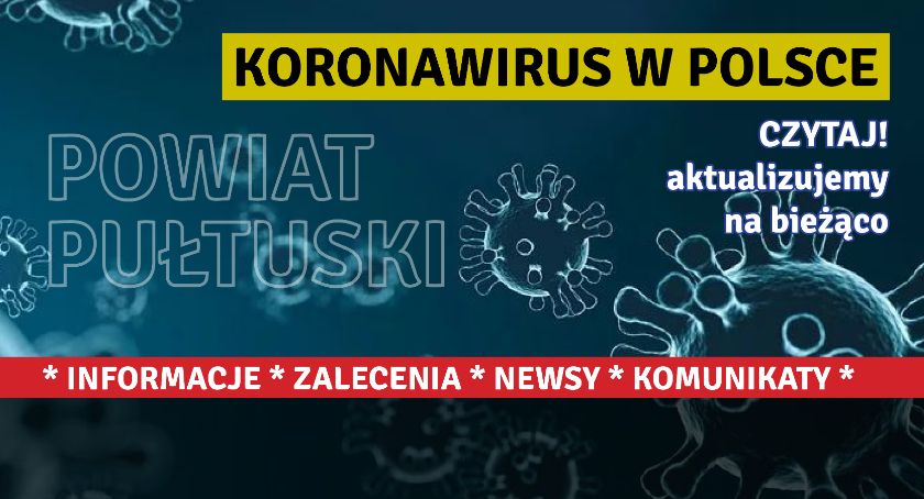 Stan w powiecie pułtuskim 5 czerwca – komunikat Sanepidu