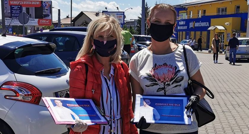Pułtuszczanie zbierają podpisy poparcia dla Rafała Trzaskowskiego