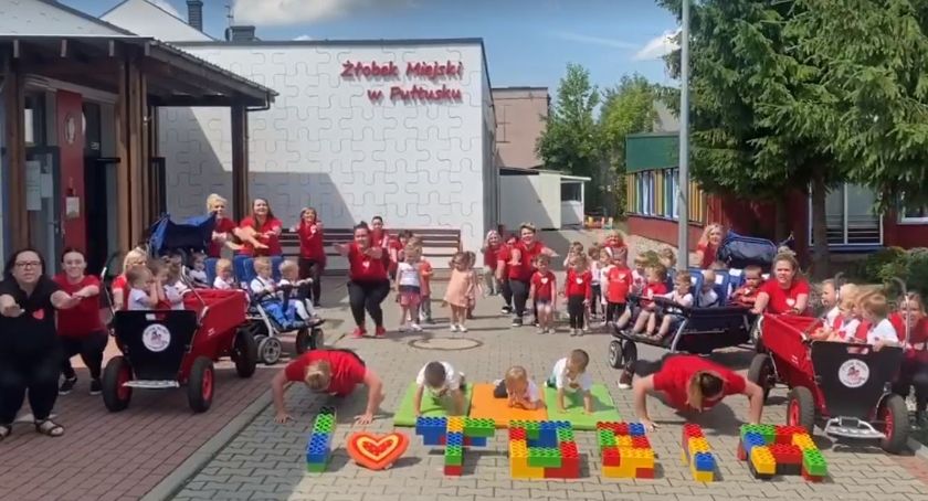 #GASZYNCHALLENGE dla Tosi - Żłobek Miejski w Pułtusku