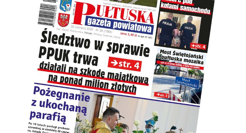 W 26 numerze Pułtuskiej Gazety Powiatowej