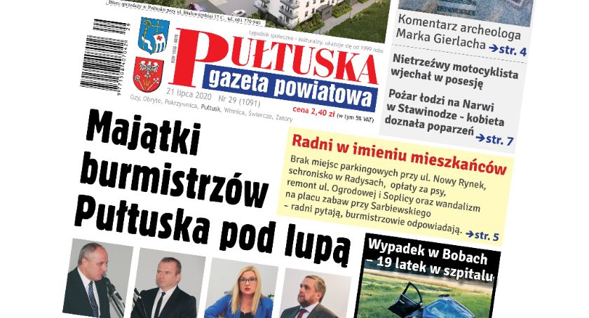 W 29 numerze Pułtuskiej Gazety Powiatowej