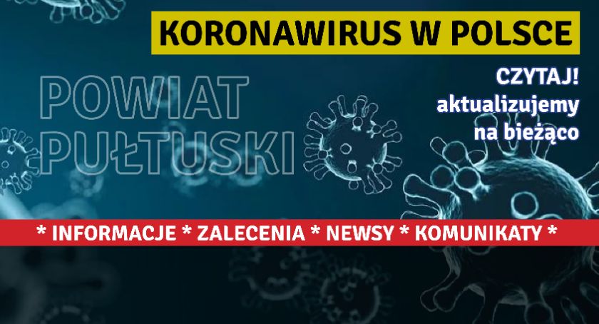 Kolejna osoba zakażona - komunikat sanepidu